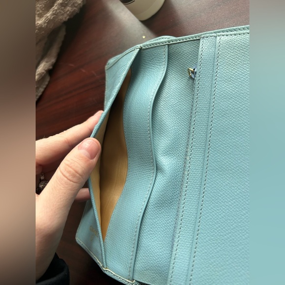 Authentic Chanel Coco Mark Caviar Leather Bifold Long Wallet - Picture 9 of 15